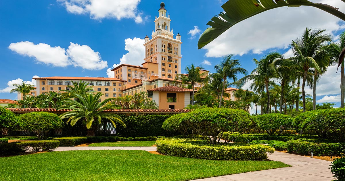 Miami & Orlando, FL – The Biltmore Hotel Miami or Four Seasons Orlando weddings